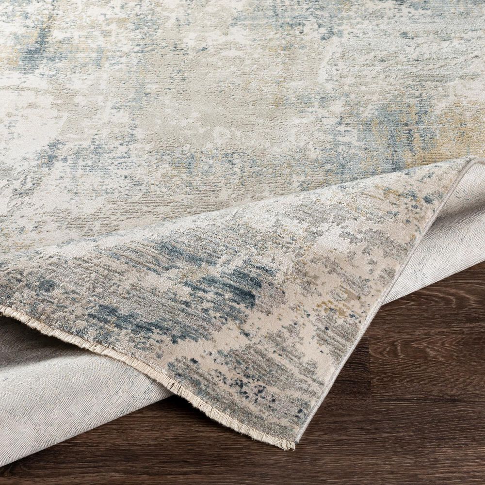 Surya Brunswick 5&#39; x 7&#39;5&quot; Blue, Sage, Olive and Gray Area Rug, , large