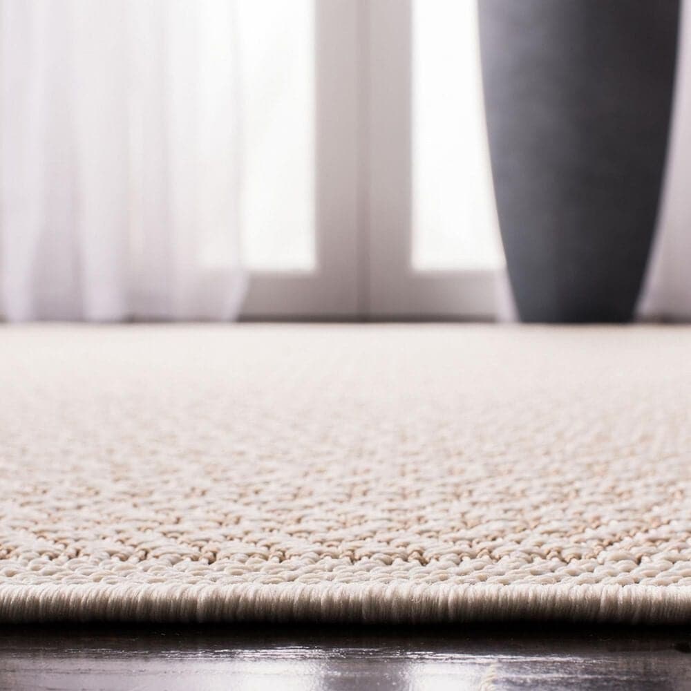 Safavieh Bermuda 2&#39; x 8&#39; Cream and Beige Indoor/Outdoor Area Performance Rug, , large