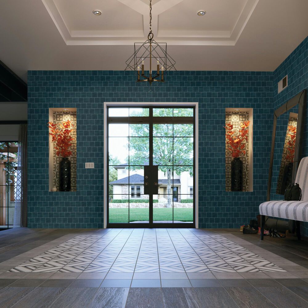 Dal-Tile Artcrafted Tide 4" x 4" Ceramic Tile, , large