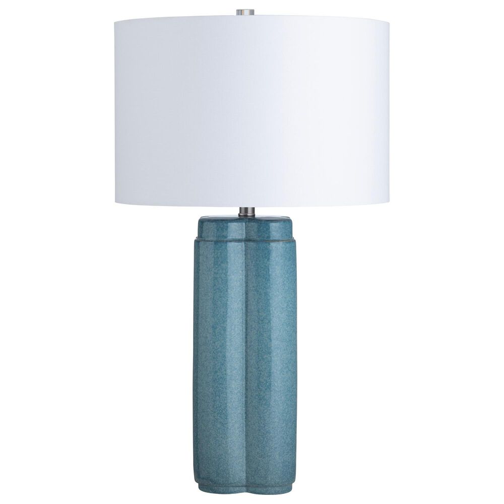 Crestview Collection 30.25&quot; Ceramic Table Lamp in Blue, , large