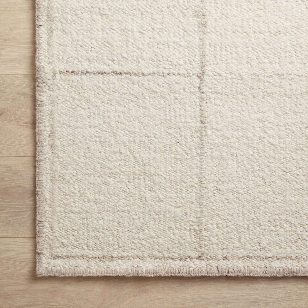Loloi Wylder 2&#39; x 3&#39; Ivory and Stone Area Rug, , large