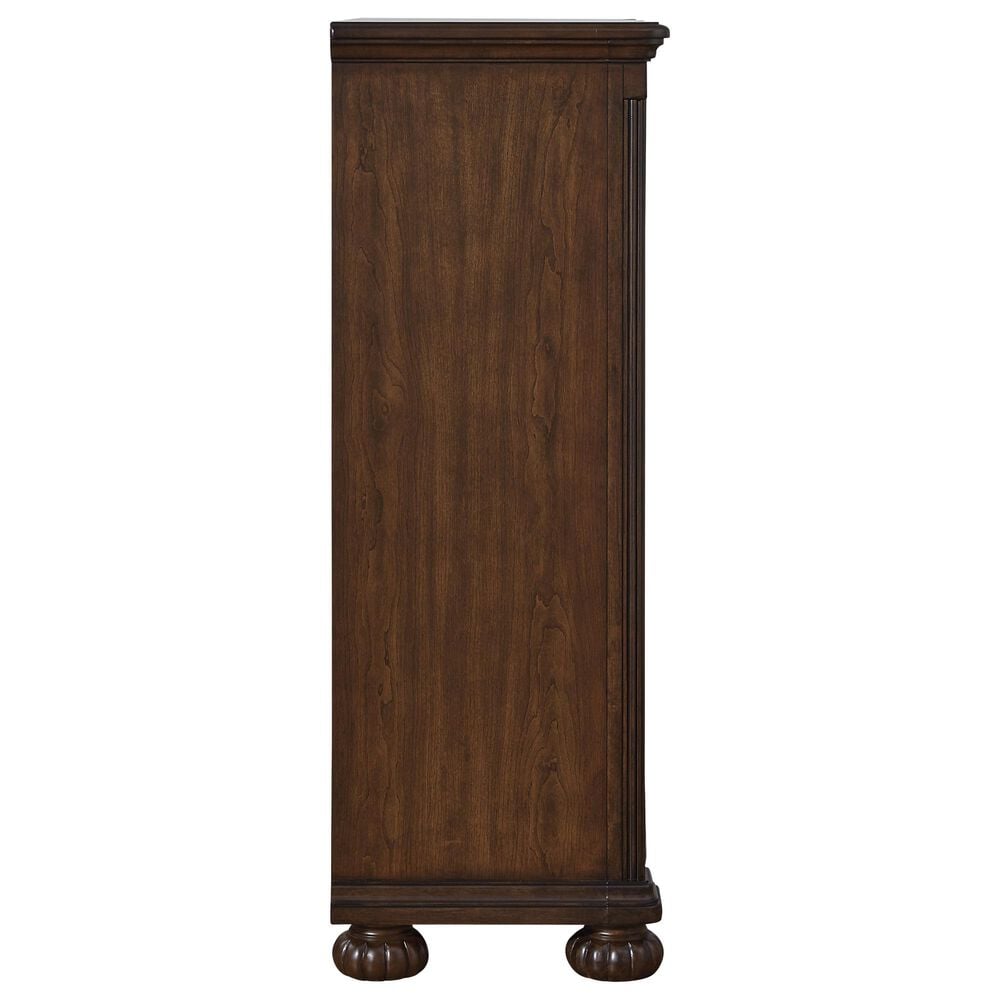 Ashley Lavinton 5-Piece King Bedroom Set in Rich Cherry Brown, , large