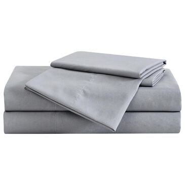 Pem America London Fog Garment Wash 3-Piece Twin Sheet Set in Grey, , large