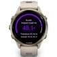 Garmin Forerunner 970 47 mm Soft Gold Titanium Case with French Gray and Translucent Indigo Band, , large
