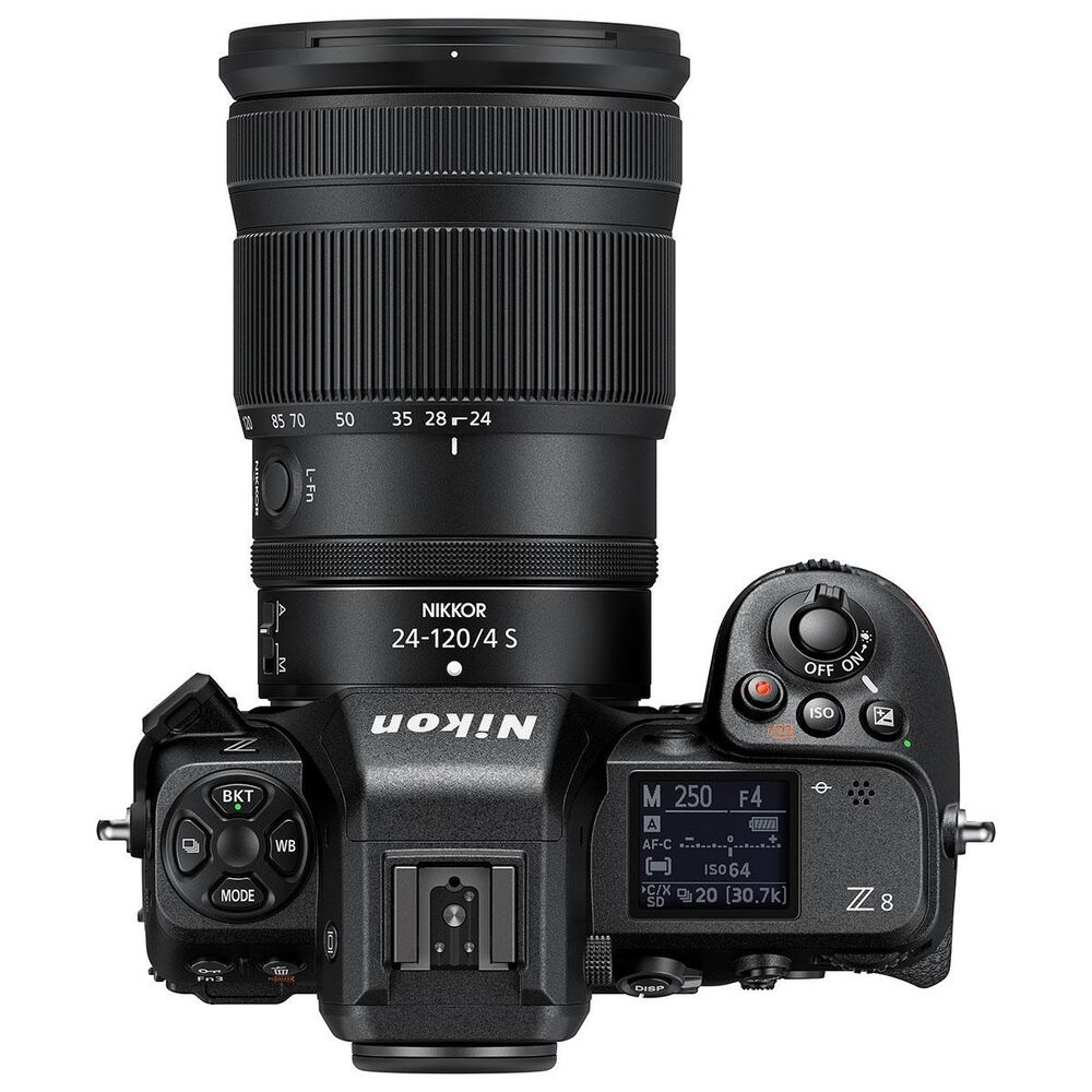 Nikon Z8 FX-format Mirrorless Camera Body w/ NIKKOR Z 24-120mm f/4 S, , large