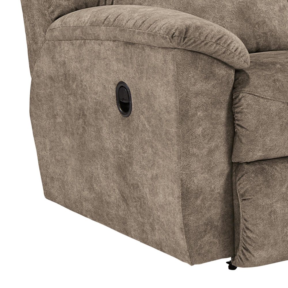 La-Z-Boy Brooks Manual Reclining Sofa in Mushroom, , large