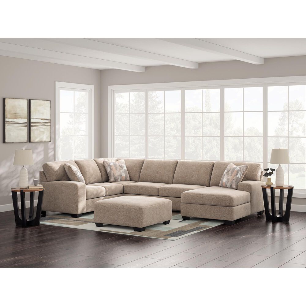 ASHLEY Seyler Lane 3-Piece Sectional with Chaise in Hemp, , large