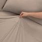 SHEEX Nightfall 4-Piece Full Cooling Sheet Set in Sand Dune, , large