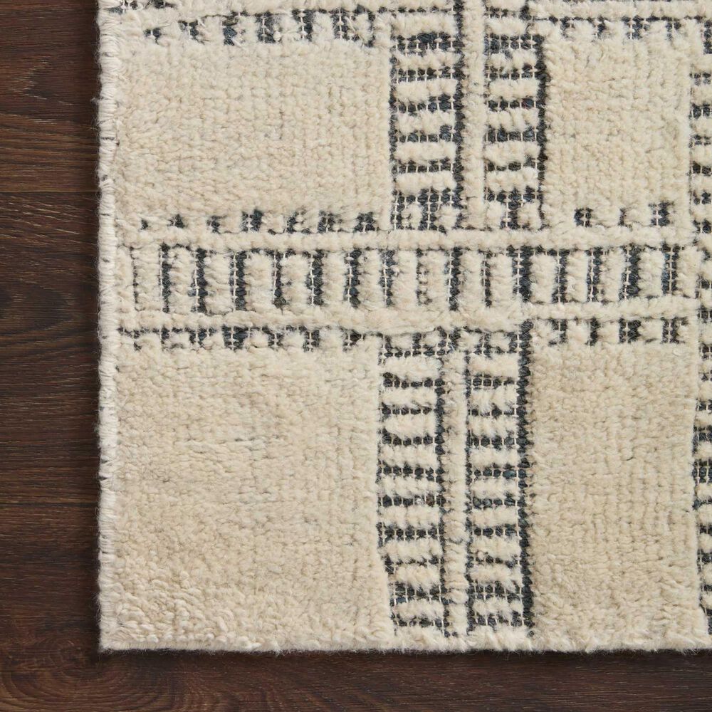 Loloi Milton 2&#39; x 3&#39; Ivory and Ink Area Rug, , large