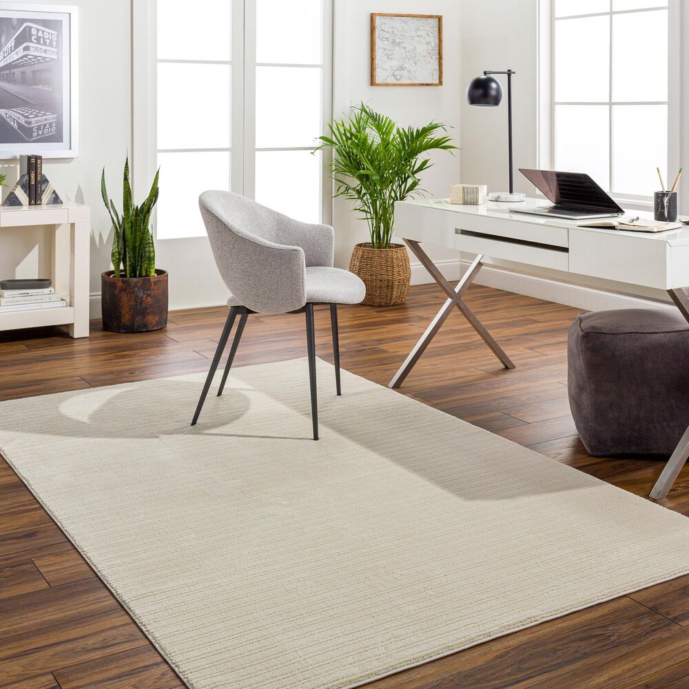 Surya Alder ALD-2306 7&#39;7&quot; x 10&#39; Cream and Ivory Area Rug, , large
