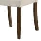 Coaster Cantley Dining Side Chair with Beige Cushion in Rich Brown, , large