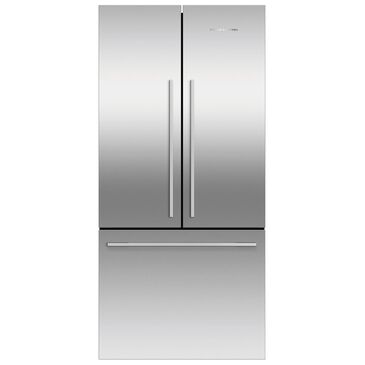 Fisher & Paykel 17.0 Cu. Ft. 3-Door French Door Refrigerator in Stainless Steel, , large