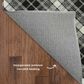 Dalyn Rug Company Soft Essentials Plaid Black 9" x 12" Indoor/Outdoor Area Rug, , large