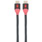 Helios 3 Ft HDMI Cable in Red and Black, , large