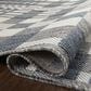 Loloi II Rainier 7"10" x 10"10" Ivory and Denim Indoor/Outdoor Area Performance Rug, , large