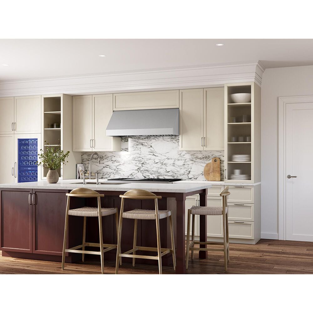 Zephyr Tempest II 42" Wall Range Hood in Stainless Steel, , large