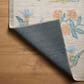 Rifle Paper Co. x Loloi Rosa Hawthorne 2"3" x 3"9" Cream Area Rug, , large