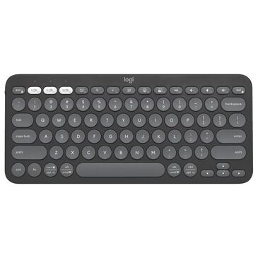 Logitech Pebble Keys 2 K380s Bluetooth Keyboard in Tonal Graphite, , large