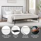 Richlands Furniture Kent King Platform Bed in Oiled Bronze, , large