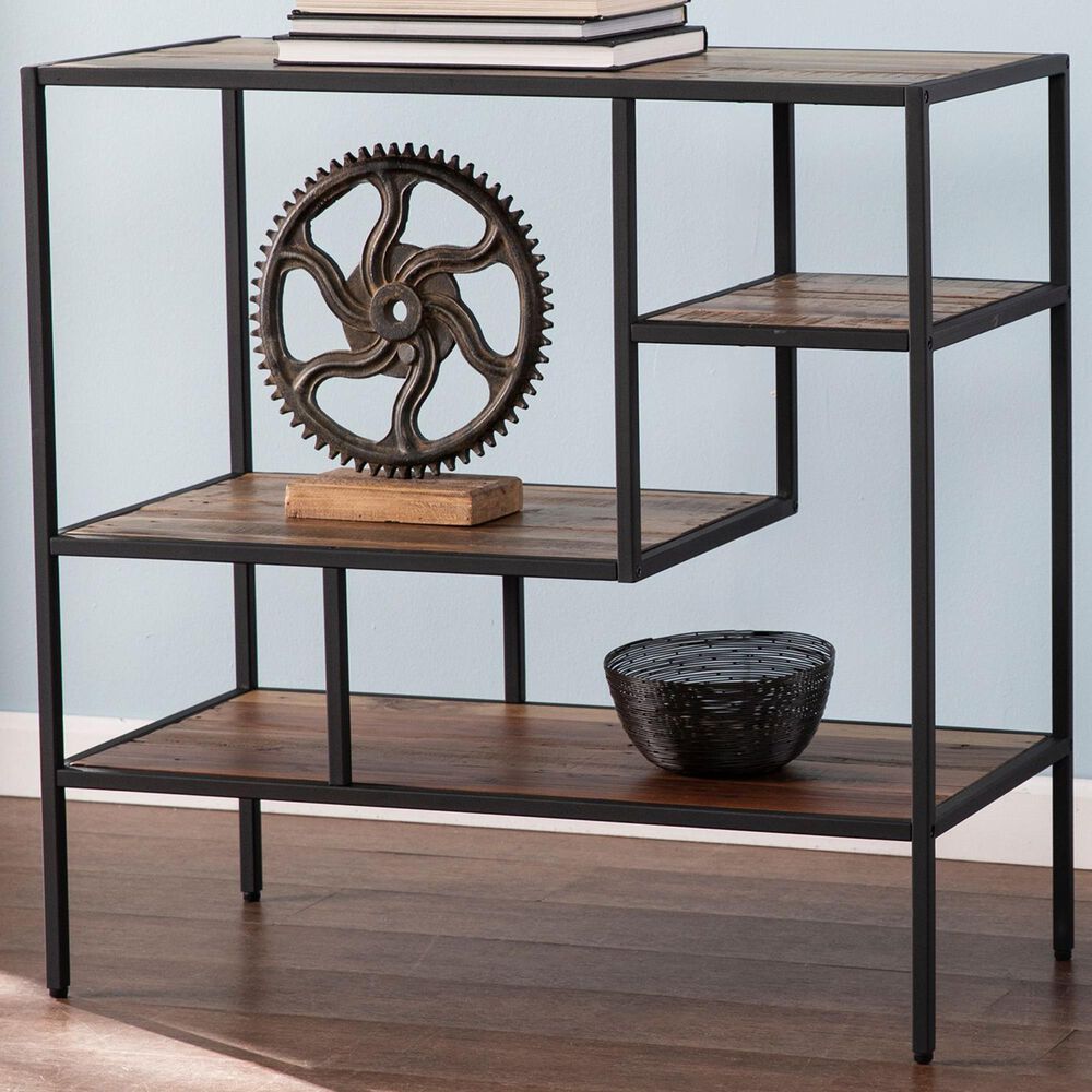 Southern Enterprises Mathry Shelf in Natural and Gray, , large
