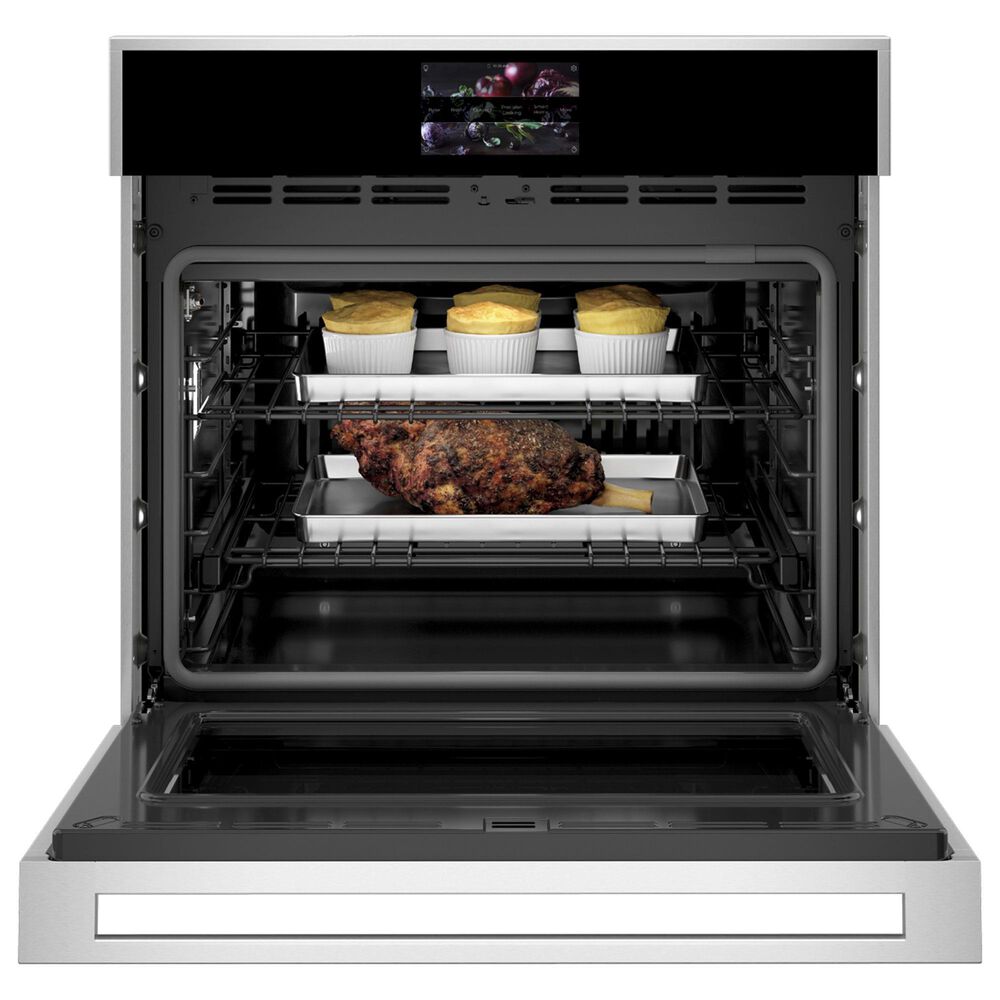 Monogram 30&quot; Smart Electric Convection Single Wall Oven Minimalist Collection - Stainless Steel, , large