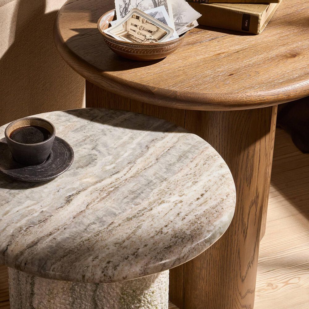 Four Hands Nesting End Tables in Rustic Fawn, , large