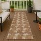 Dalyn Rug Company Soft Essentials Chevron Paprika 2"3" x 7"6" Runner, , large
