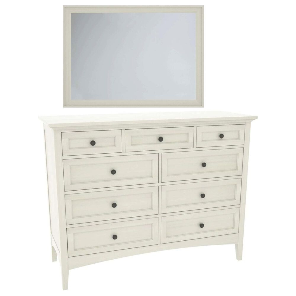 Stickley Furniture Revere 9-Drawer Dresser and Mirror in Ember, , large