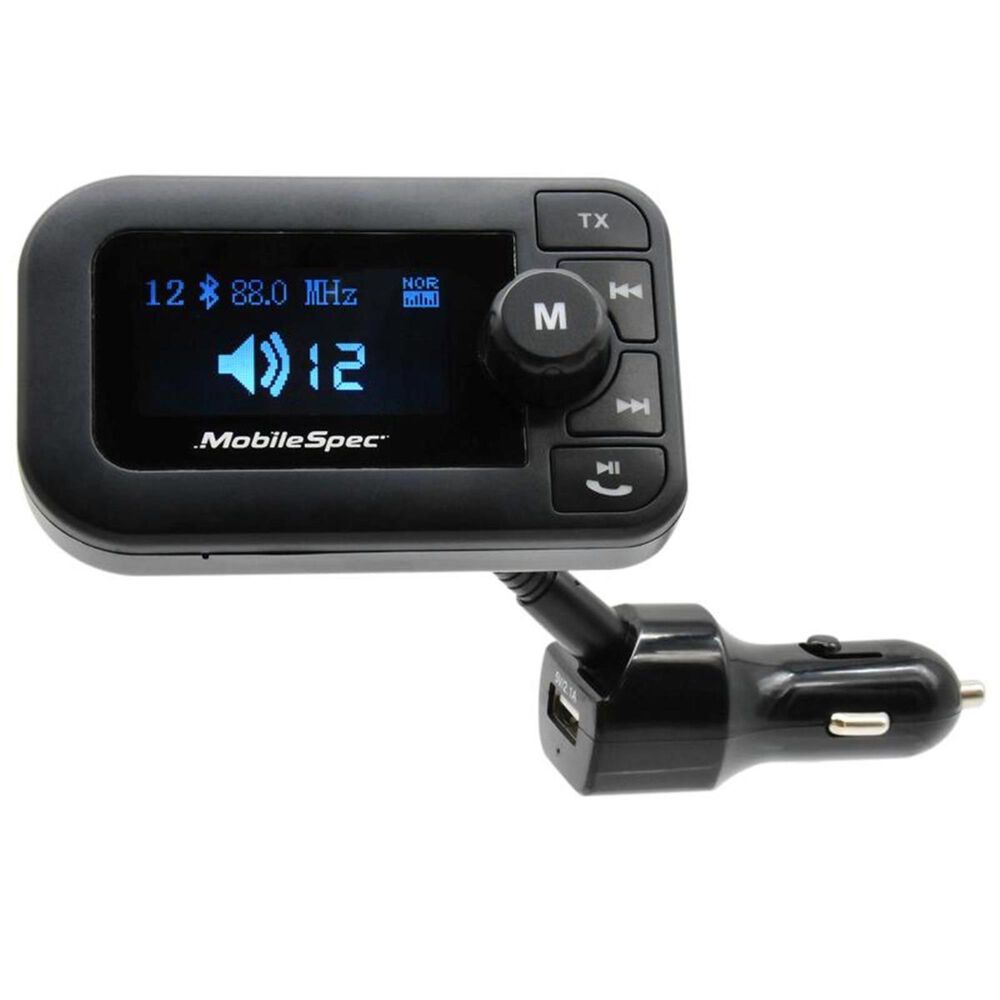 MobileSpec FM Transmitter with USB Port, , large