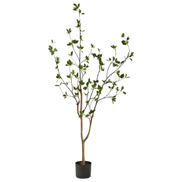 Nearly Natural Inc 5" Minimalist Citrus Tree in Green, , large