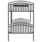 Ashley Lanceburg Twin over Twin Bunk Bed with Ladder in Gray, , large