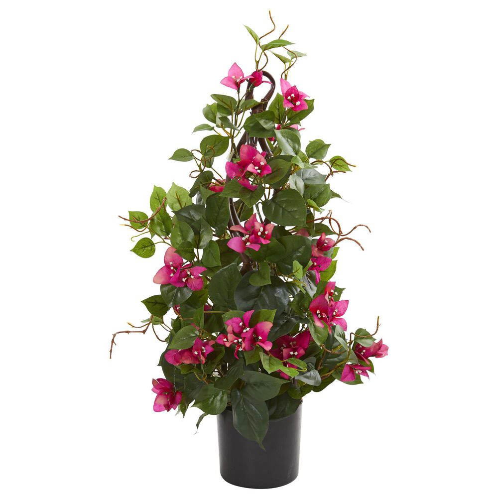 Nearly Natural Inc 24" Bougainvillea Artificial Climbing Plant, , large