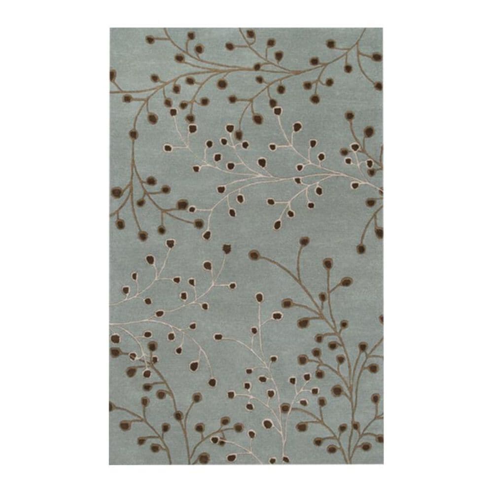 Surya Athena ATH-5058 6" x 9" Sage, Taupe and Dark Brown Area Rug, , large
