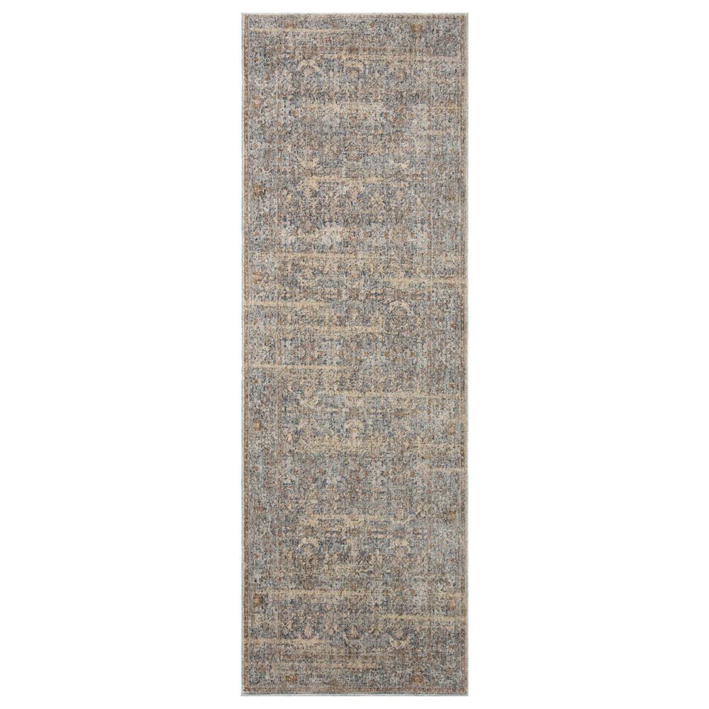 Angela Rose Blake 2"7" x 8" Ocean and Mocha Runner, , large