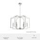 Hunter Zoanne 24" 6-Light Chandelier in Brushed Nickel, , large