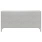 Vantage Mezzanine 4 Piece Queen Upholstered Wingback Bedroom Set in Dove Gray, , large