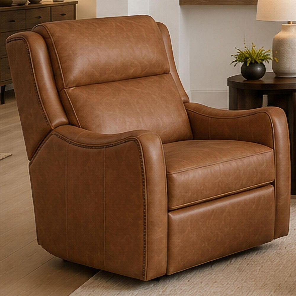 Simeon Collection Channing Power Recliner in Renaissance Cinnamon, , large