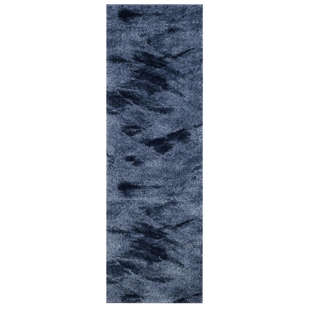Safavieh Retro RET2891-6065 2"3" x 7" Light Blue and Blue Runner, , large