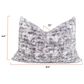 Jaxx LoungePuff Floor Bean Bag Cushion in Phantom Grey, , large