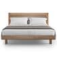BDI Kava King Platform Bed and Two Nightstands in Natural Walnut, , large