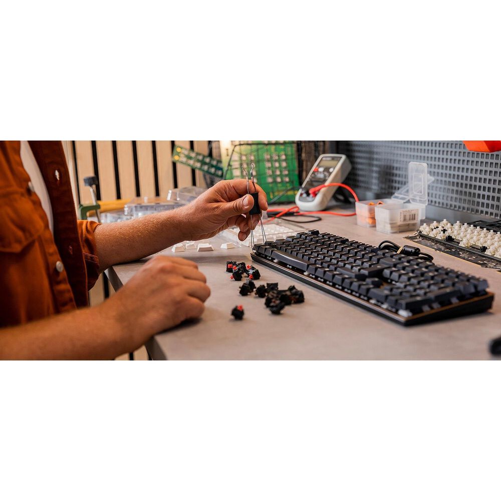 Cherry KC 200 MX Mechanical Office Keyboard in Black, , large