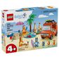 LEGO Bluey"s Beach and Family Car Trip Building Set in Multicolor, , large