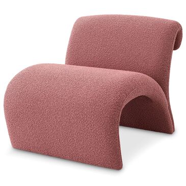 Eichholtz Vignola Chair in Boucle Rose, , large