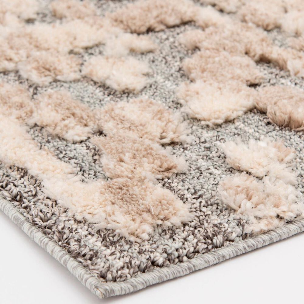 Central Oriental House Knox 7&#39;10&quot; x 9&#39;10&quot; Dark Grey and Light Grey Area Rug, , large