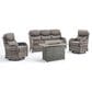 Sunwell Garden 4-Piece Firepit Set in Gray, , large