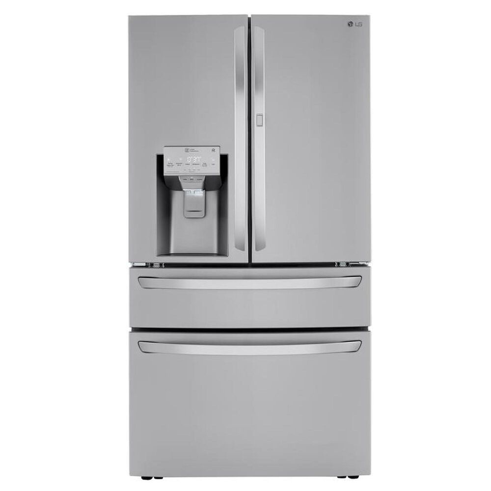 LG 23 Cu. Ft. Smart Wi-Fi Enabled Counter-Depth Refrigerator with Craft Ice Maker - Stainless Steel, , large