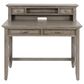 Homestyles Mountain Lodge Desk with Hutch in Gray, , large