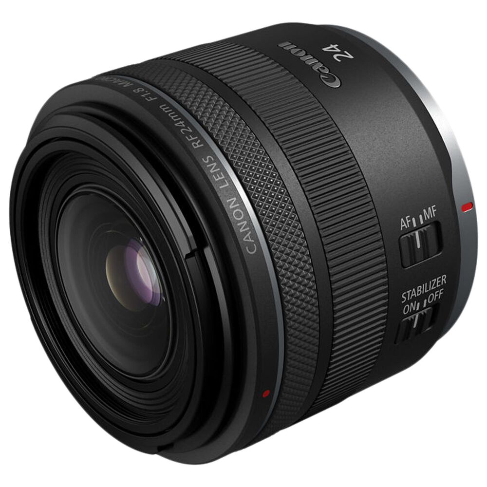 Canon RF 24mm F1.8 Macro IS STM Lens in Black, , large
