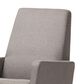 Baxton Studio Yashiya Rocking Chair in Grey, , large