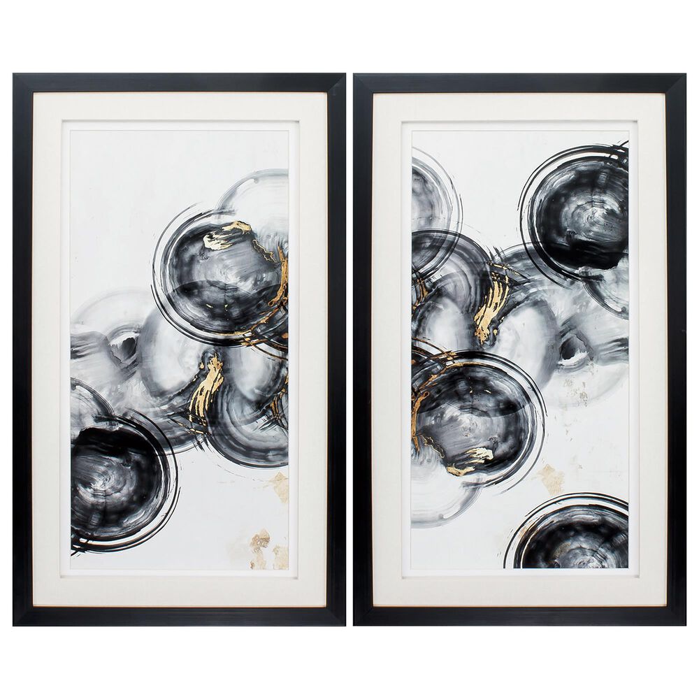 Propac "Floating Together" Wall Art in Black & White (Set of 2), , large